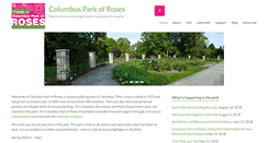 Desktop Screenshot of parkofroses.org